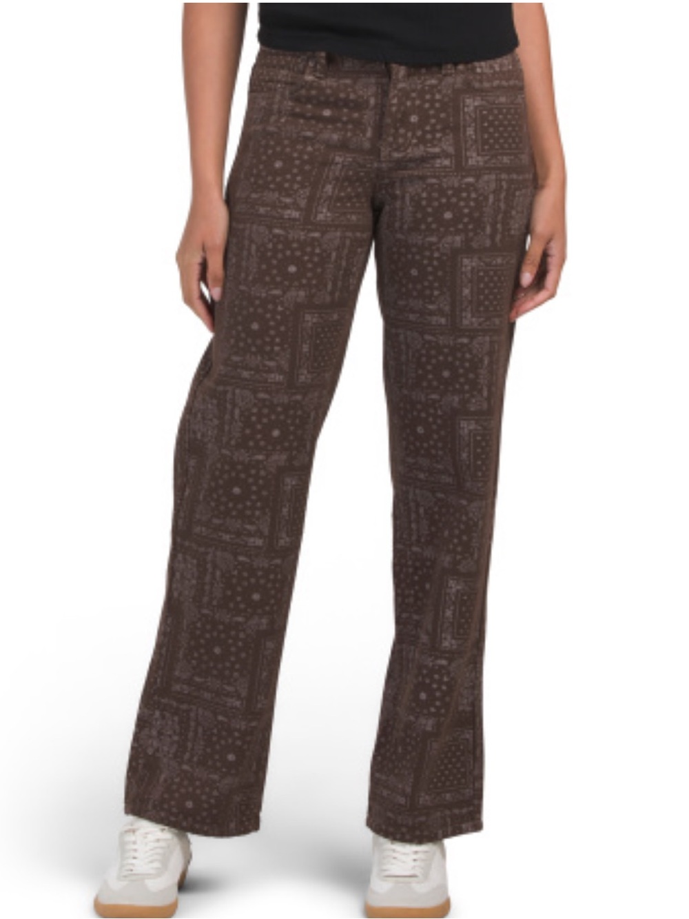 NWT Cali 1850 Bandana Print Jeans Size 7 / 28